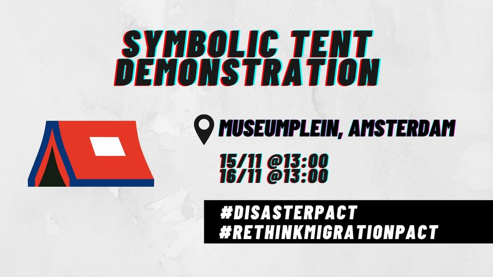 24-hour protests all over Europe against the new European Migration Pact