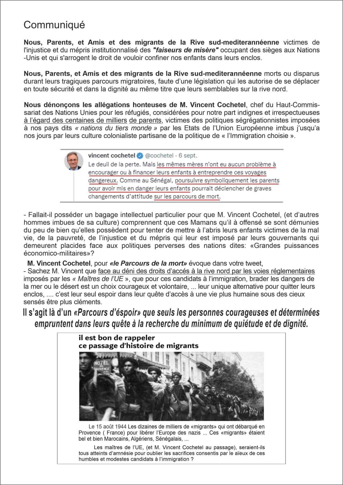 CommemorAction in Zarzis/Tunesia 2022